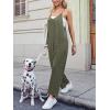 imageCUPSHE Womens Jumpsuits VNeck Side Pockets Maxi Overall Sleeveless Outfit Casual
