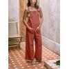 imageCUPSHE Womens Jumpsuits Wide Leg Sleeveless Overall Square Neck Knotted Straps Outfit Casual