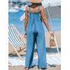 imageCUPSHE Womens Loose Sleeveless Jumpsuits Long Pants Romper Overalls Trendy OutfitsBlue