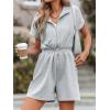 imageCUPSHE Womens Romper Wide Leg Jumpsuits Sleeveless Dressy Casual Outfits Overall Outfit