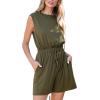 imageCUPSHE Womens Summer Rompers 2024 Trendy Sleeveless Adjustable Waist Shorts With Pockets Fashion Outfits