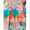 imageCUPSHE Womens Spaghetti Strap Swimsuit Cover Ups Sleeveless Beach Swim Basic Tshirt DressFlamingos
