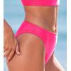 imageCUPSHE Womens Bikini Bottom Separate Mid Rise Full Coverage Swimsuit Bottom OnlyBright Pink