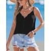 imageCUPSHE Womens Beach Cover Up Summer Vacation Sleeveless Button Front Bikini Bathing Suit ShirtBlack