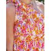 imageCUPSHE Womens One Shoulder Floral Summer Dresses Vacation Casual Mini Dress Short Sleeveless Beach SundressOrange Floral