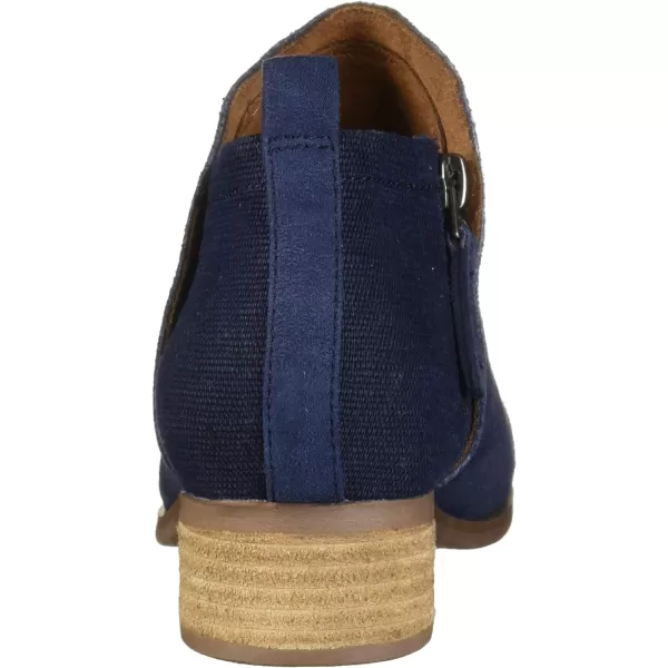TOMS Black SuedeTex Velour Mix Womens Deia Bootie 10013038Navy SuedeHeritage Canvas