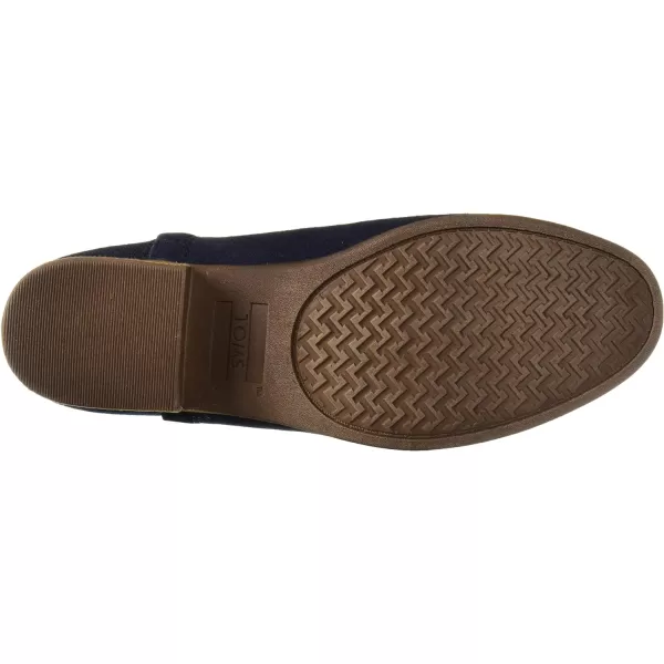 TOMS Black SuedeTex Velour Mix Womens Deia Bootie 10013038Navy SuedeHeritage Canvas