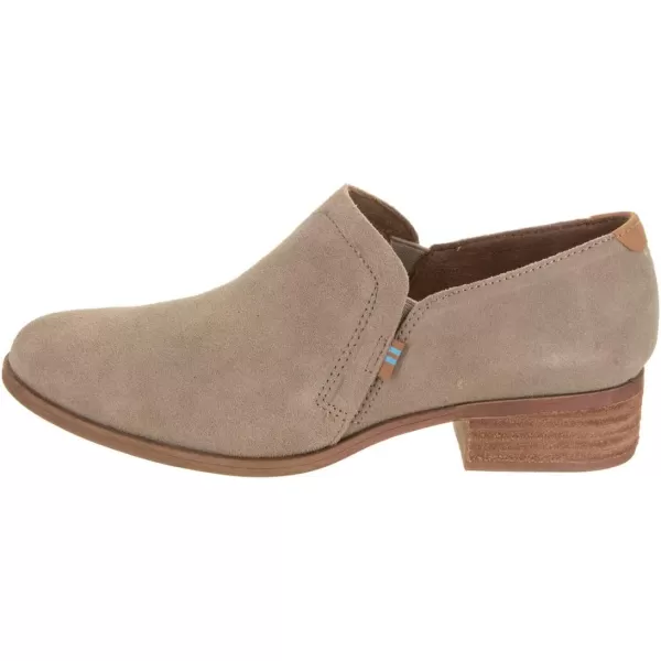 TOMS Desert Taupe Suede Womens Shaye Booties 10012287Desert Taupe