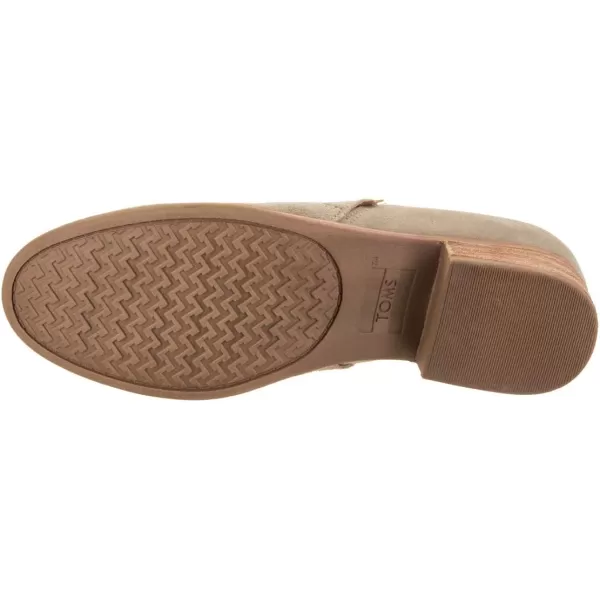 TOMS Desert Taupe Suede Womens Shaye Booties 10012287Desert Taupe