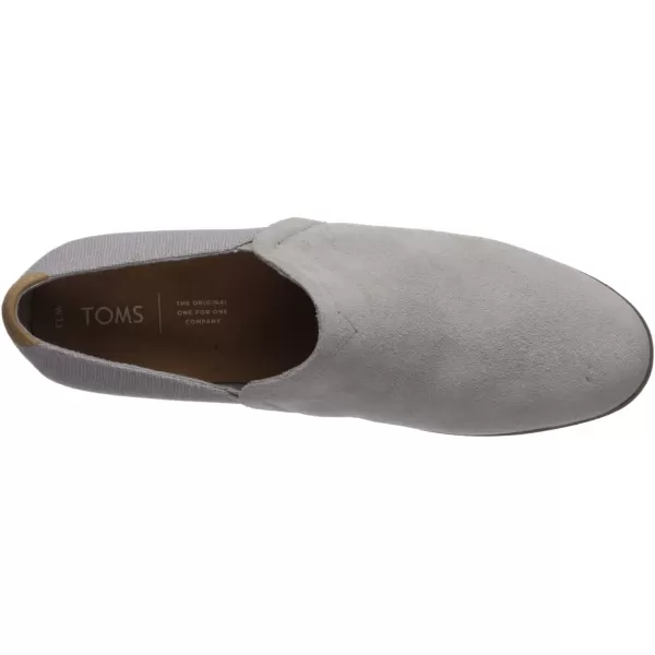 TOMS Desert Taupe Suede Womens Shaye Booties 10012287Drizzle Grey SuedeHeritage Canvas