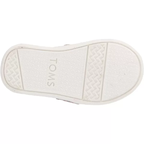 TOMS Girls Alpargata SneakerMid Grey Leopard