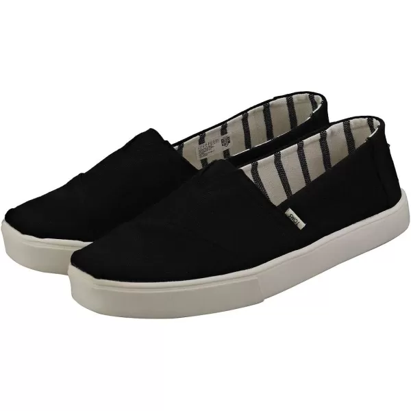 TOMS Mens Alpargata Cupsole  BlackBlackWhite