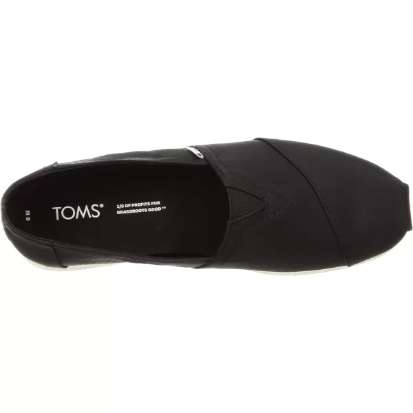 TOMS Mens Alpargata Loafer FlatBlack