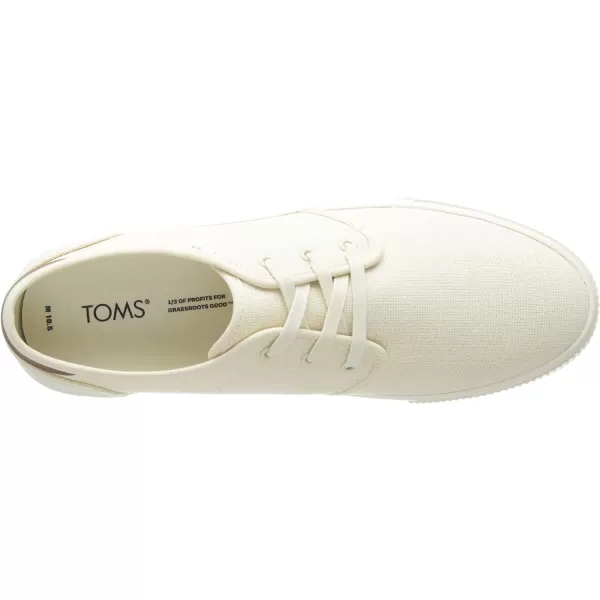 TOMS Mens Carlo SneakerBeige Hrtg Canvas