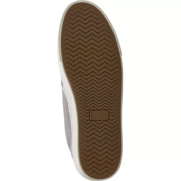 TOMS Mens Carlo SneakerDrizzle Grey Heritage Canvas