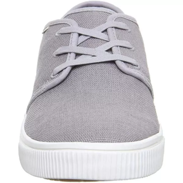TOMS Mens Carlo SneakerDrizzle Grey Heritage Canvas