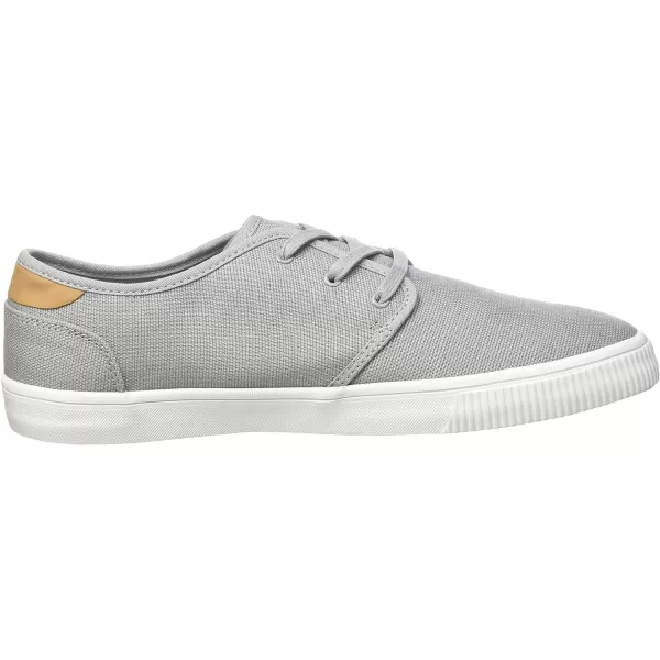 TOMS Mens Carlo SneakerDrizzle Grey Heritage Canvas