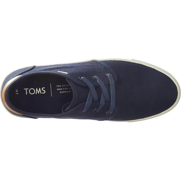 TOMS Mens Carlo SneakerNavy Heritage