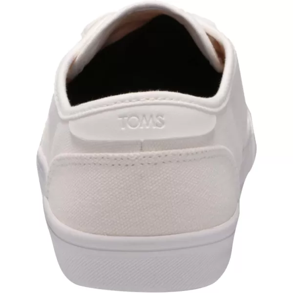TOMS Mens Carlo SneakerWhite Canvas