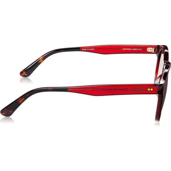 TOMS Round SunglassesRosewood Crystal