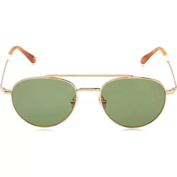 TOMS Round SunglassesShiny Yellow Gold