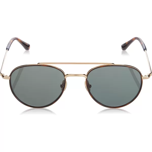 TOMS Round SunglassesYellow GoldTort Windsor