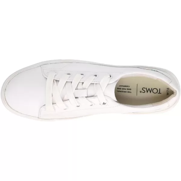 TOMS Womens Alex SneakerWhite Leather