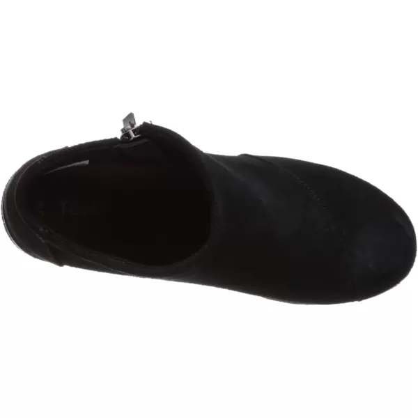 TOMS Womens Avery Casual Boots  BrownBlack Suede Mix