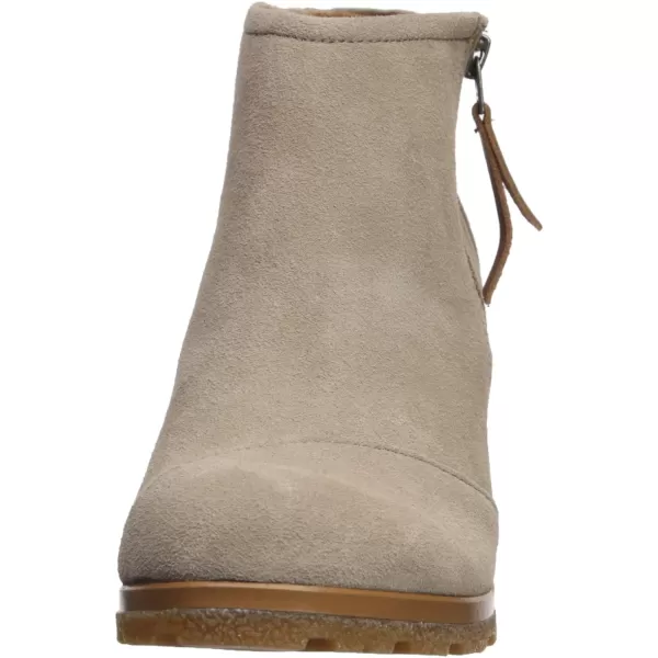 TOMS Womens Avery Casual Boots  BrownDesert Taupe Suede Mix