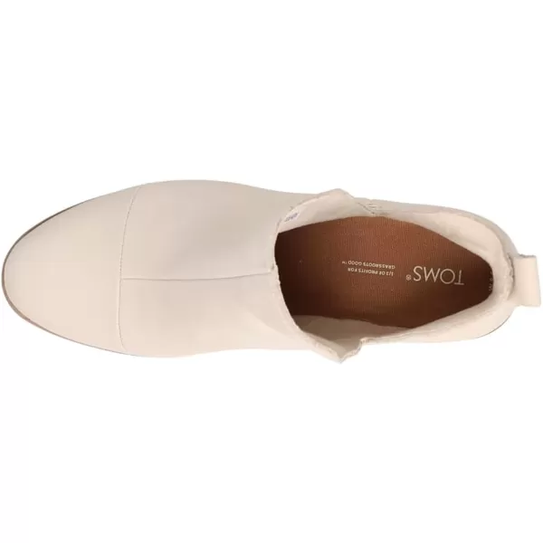 TOMS Womens Everly Cutout BootBeige Leather