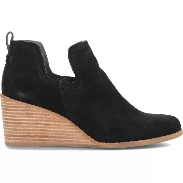 TOMS Womens Everly Cutout BootBlack
