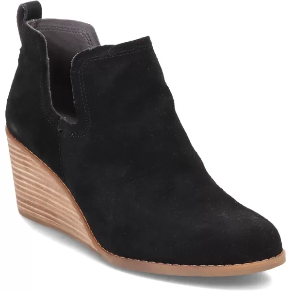 TOMS Womens Everly Cutout BootBlack
