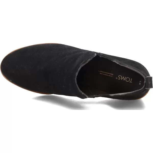 TOMS Womens Everly Cutout BootBlack