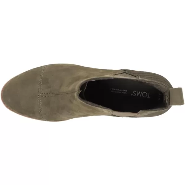 TOMS Womens Everly Cutout BootOlive