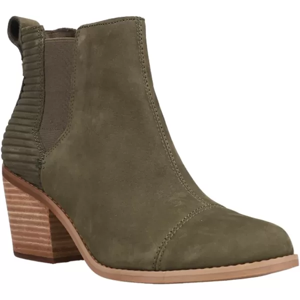 TOMS Womens Everly Cutout BootOlive
