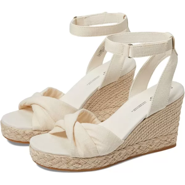 TOMS Womens Marisela SandalNatural Slubby Woven