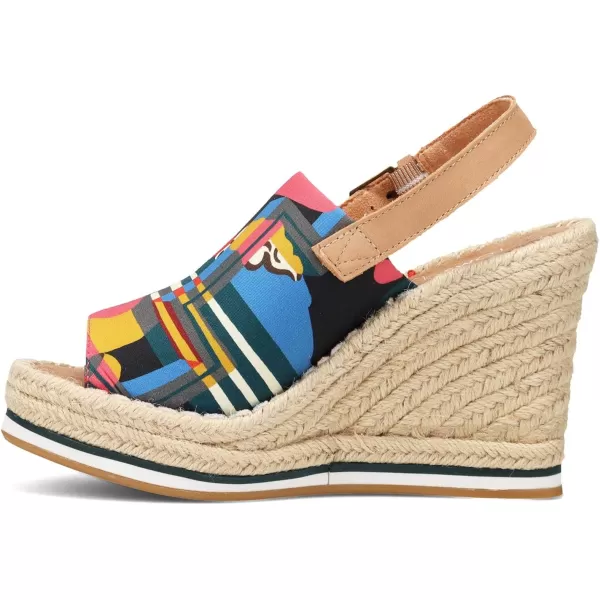 TOMS Womens Monica Wedge EspadrilleMulti