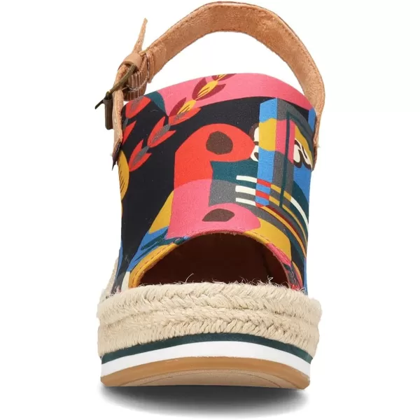 TOMS Womens Monica Wedge EspadrilleMulti