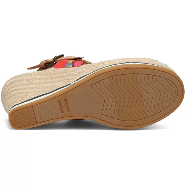 TOMS Womens Monica Wedge EspadrilleMulti