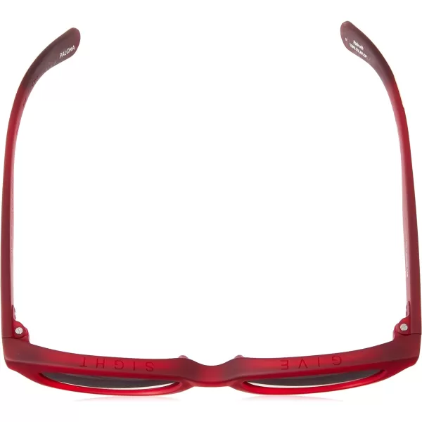 TOMS Womens Paloma Wayfarer SunglassesMatte Beetroot Crystal