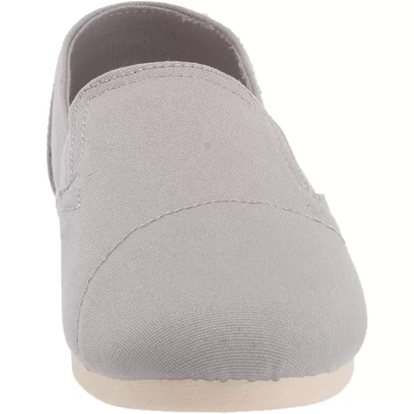 TOMS Womens Redondo Slip On Flats Casual  Off WhiteDrizzle Grey Canvas