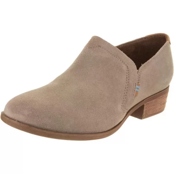 TOMS Desert Taupe Suede Womens Shaye Booties 10012287Desert Taupe