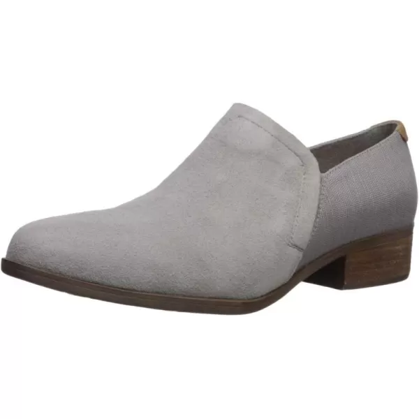 TOMS Desert Taupe Suede Womens Shaye Booties 10012287Drizzle Grey SuedeHeritage Canvas