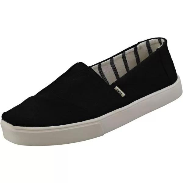 TOMS Mens Alpargata Cupsole  BlackBlackWhite