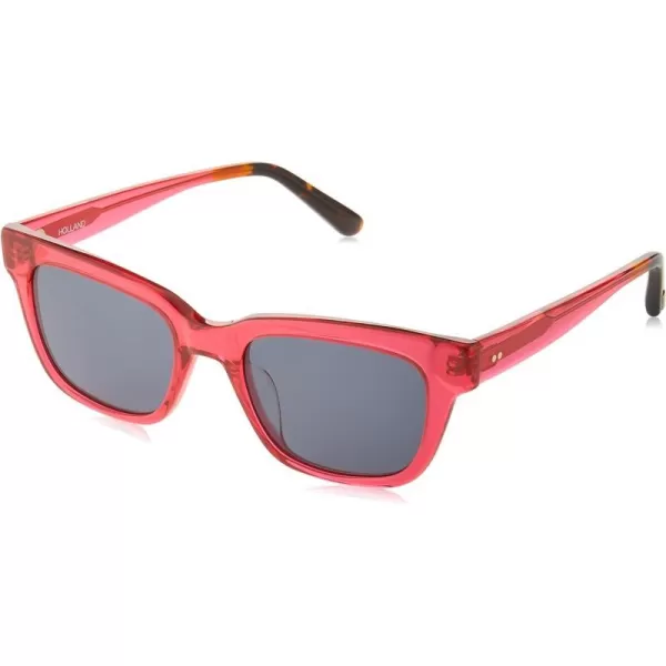 TOMS Round SunglassesRaspberry Crystal