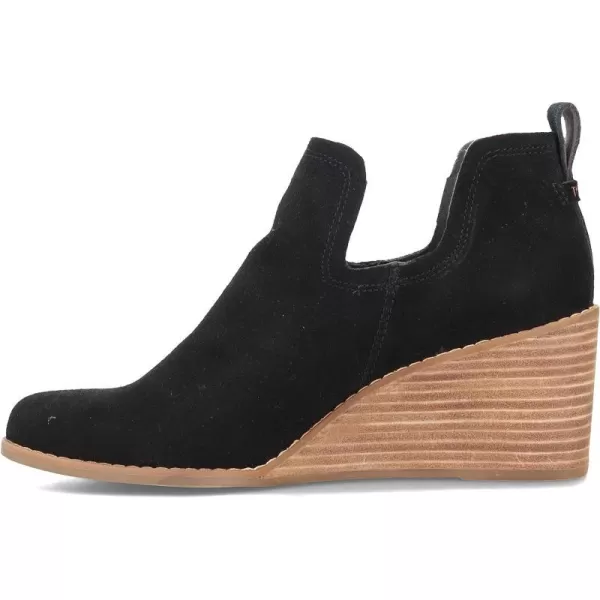TOMS Womens Everly Cutout BootBlack