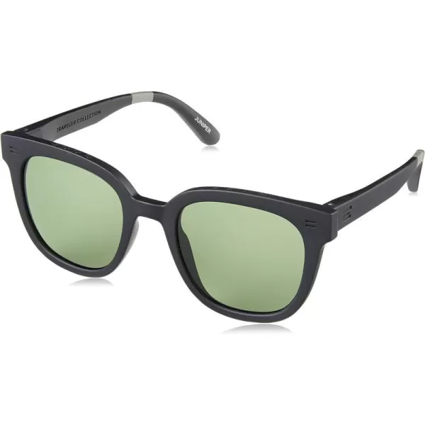 TOMS Womens Juniper Round SunglassesMatte Black