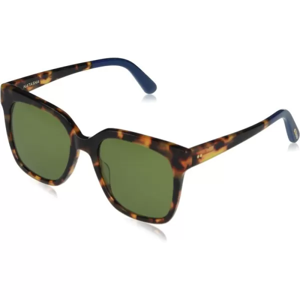 Blonde Tortoise/Bottle Green Polarized