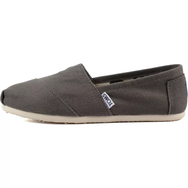 TOMS Mens Alpargata Crepe Faux Shearling SlipOnAsh