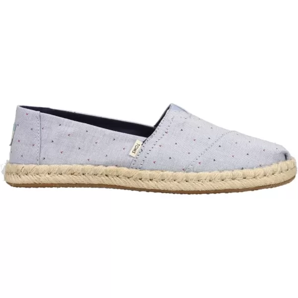 TOMS Mens Alpargata Crepe Faux Shearling SlipOnBlack Sequin